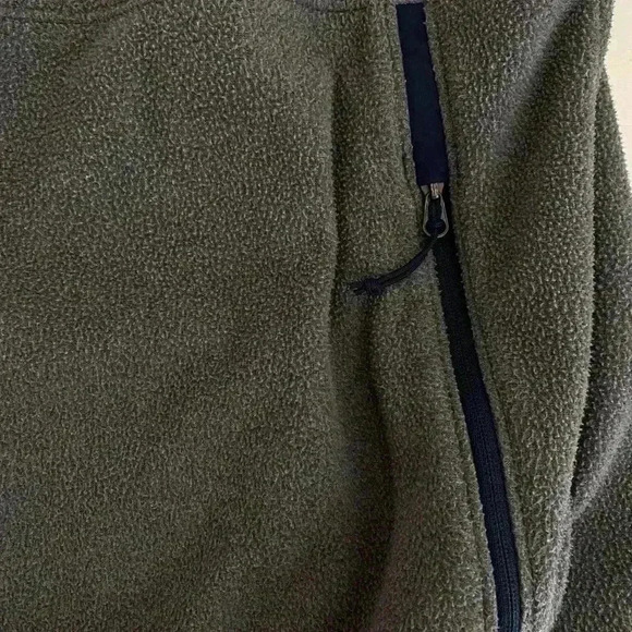 North Face Jacket Womens Large Full Zip Long Sleeve Gray Fleece Pockets - Picture 7 of 9